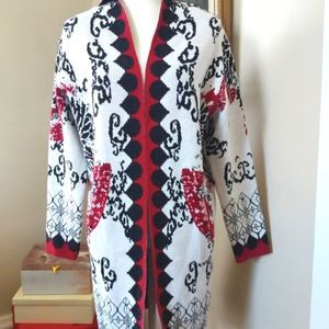 SALE!! TODA BELLA Aztec Cardigan with Hoodie